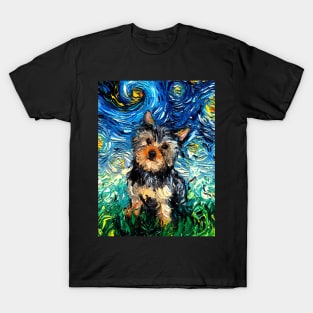 Yorkie Night T-Shirt